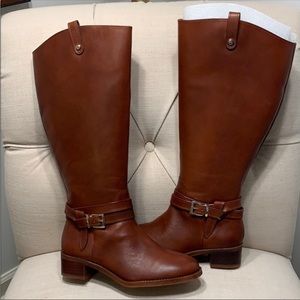 Alex Marie Crissy Congnac wide calf riding boots